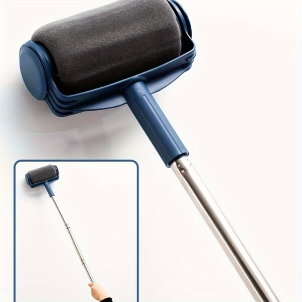 1pc Complete Paint Roller Set - Quick-Load, Smooth Application - for Walls, Oil & Latex Paints, with Durable Handle & Extension Bar - Image 2