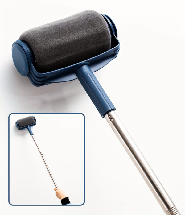 1pc Complete Paint Roller Set - Quick-Load, Smooth Application - for Walls, Oil & Latex Paints, with Durable Handle & Extension Bar - Image 15