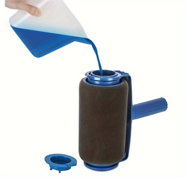 1pc Complete Paint Roller Set - Quick-Load, Smooth Application - for Walls, Oil & Latex Paints, with Durable Handle & Extension Bar - Image 17