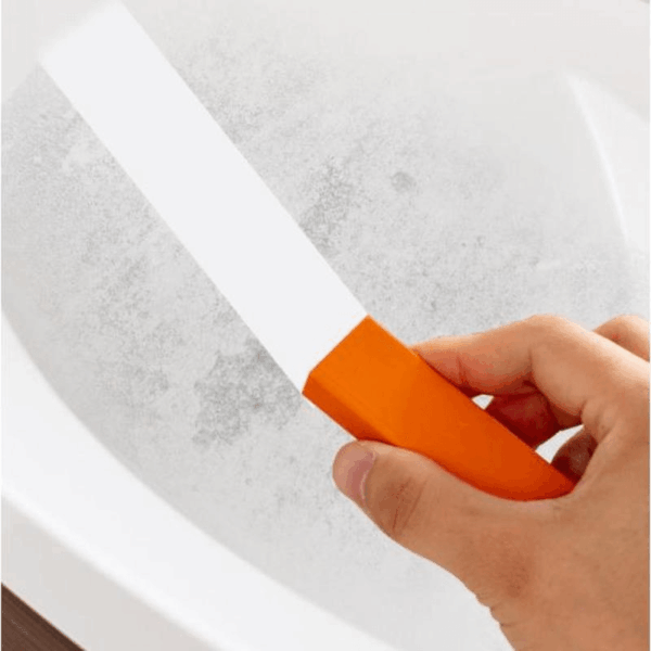 Miracle Limescale & Rust Eraser - Safe Rubber Cleaning Tool for Bathroom Glass, Kitchen Pots | Effortless Household Cleaner - Image 7