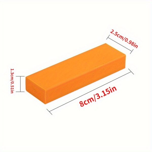 Miracle Limescale & Rust Eraser - Safe Rubber Cleaning Tool for Bathroom Glass, Kitchen Pots | Effortless Household Cleaner - Image 3
