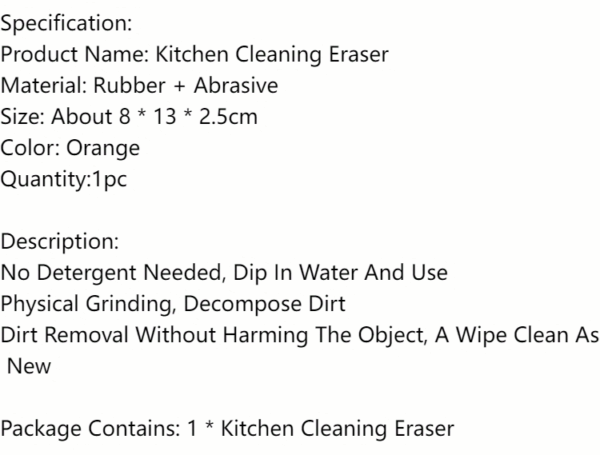 Miracle Limescale & Rust Eraser - Safe Rubber Cleaning Tool for Bathroom Glass, Kitchen Pots | Effortless Household Cleaner - Image 22