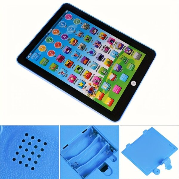 Youngsters' Educational Tablet - Fun Learning Pad for Boys & Girls, Battery-Powered, Multicolor - Image 9