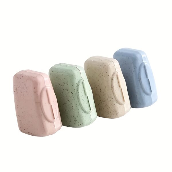 4pcs Multi-Color PVC Toothbrush Head Covers - Portable, Durable Protection for Electric & Manual Brushes, Ideal for Travel & Daily Use - Image 9
