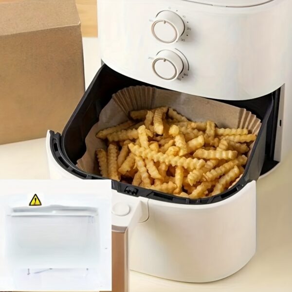 10/50/100pcs Disposable Square Paper Air Fryer Liners, 6.3'' Large Size Paper Basket Bowls, Non-Stick Baking Trays, Oven Accessories, Multi-Functional Kitchen Gadgets & Accessories - Image 21