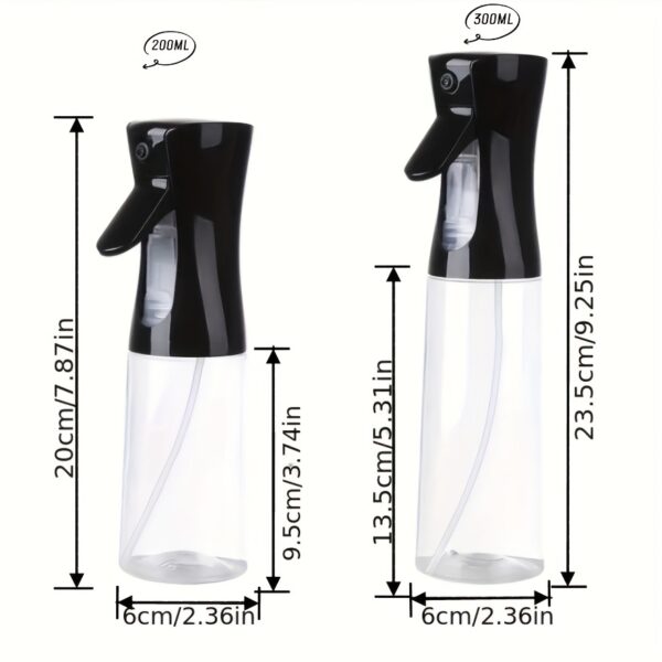 1pc Radius Oil Sprayer Bottle 6.8oz/10.1oz - BPA-Free Plastic Kitchen & BBQ Tool with Non-Slip Grip, Precision Mist Sprayer for Grilling, Roasting, Salad Dressing - Consumable Oil Dispenser for Cooking, Camping, Picnics, Oil Sprayer Bottle for Cooking - Image 4