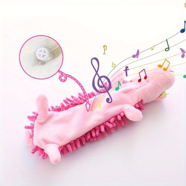 Interactive Plush Dog Toy with Squeaker for Chew and Molar Training - Perfect Puppy Toy for Playtime and Dental Health - Image 6