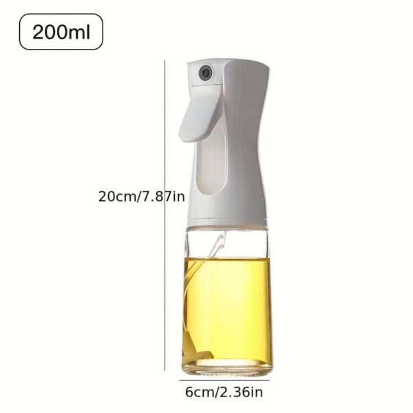 1pc 200ml 500ml Oil Spray Bottle Kitchen Cooking Olive Oil Dispenser Camping Barbecue Roasting Vinegar Sauce Oil Sprayer Edible Oil Jar Kitchen Accessories - Image 4
