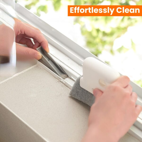 Effortlessly Clean Small Gaps And Frames with Universal Window Rail Cleaning Brush - Perfect for Kitchen Countertops And More! - Image 29