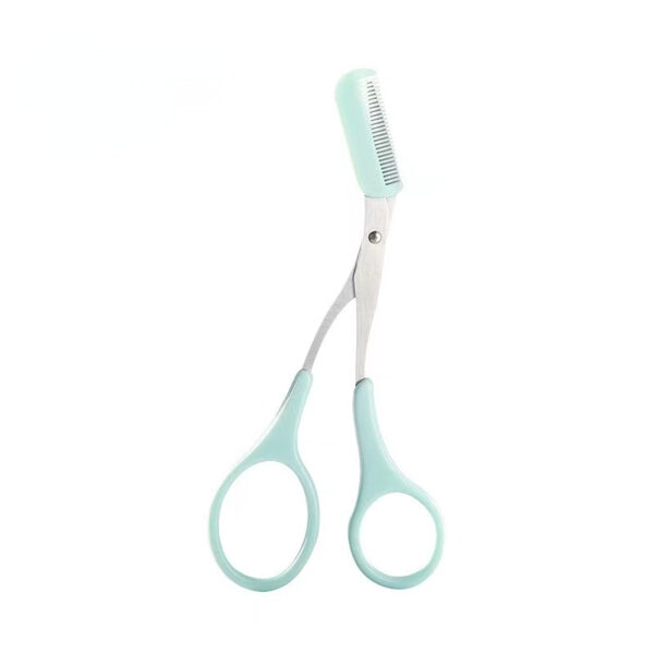 Eyebrow Trimmer Scissor With Comb Lady Woman Men Hair Removal Grooming Shaping Stainless Steel Eyebrow Remover Makeup Tool - Image 20