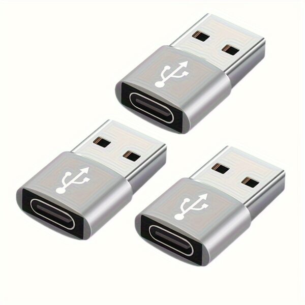 USB C Female To USB A Male Adapter, Type C To USB A Charger Cable Converter For IWatch 7 AirPods, MacBook, iPhone 11 12 13 14 Pro Max, iPad Mini 6, Galaxy S20 S21 S22. - Image 9