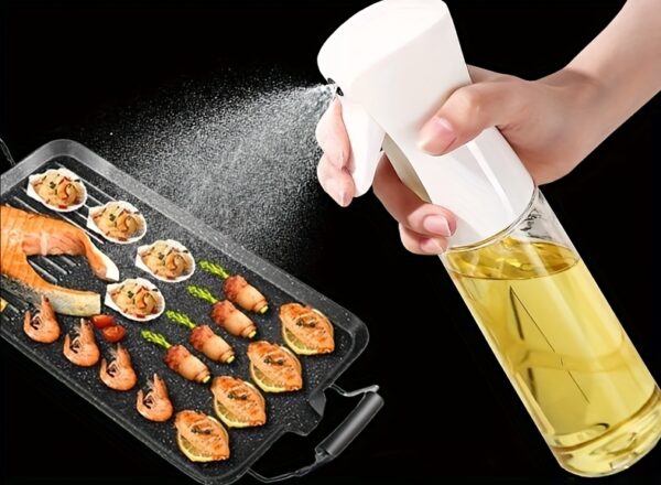 1pc 200ml 500ml Oil Spray Bottle Kitchen Cooking Olive Oil Dispenser Camping Barbecue Roasting Vinegar Sauce Oil Sprayer Edible Oil Jar Kitchen Accessories - Image 24