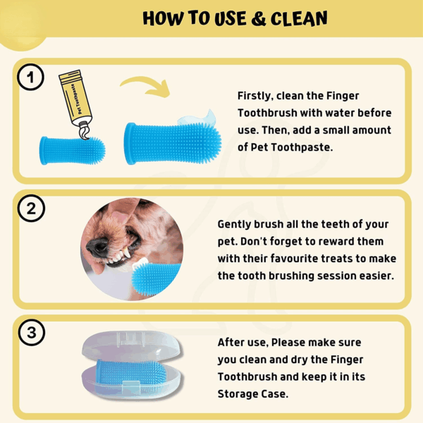 Super Soft Silicone Toothbrush - Perfect For Cleaning Your Dog Or Cat's Teeth! - Image 17
