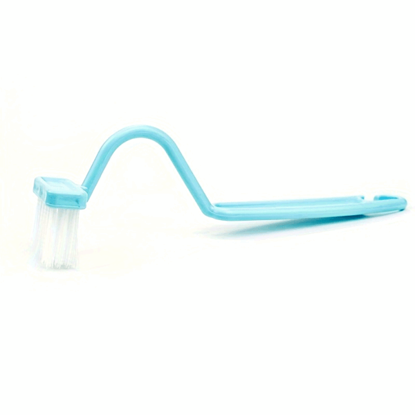 1pc V-shaped Toilet Brush, Small Toilet Brush, No Dead Corner Cleaning Brush, The Household Bathroom Artifact, Can Turn The Toilet Elbow To Hang On The Wall SS - Image 16