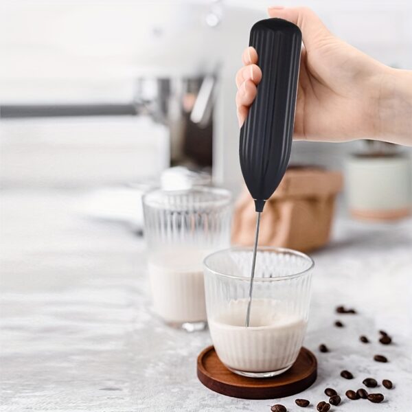 1pc LALAYUAN Electric Milk Frother - Mini Handheld Whisk, Battery Operated (Not Included), Ideal for Coffee, Lattes, Cappuccino, and Chocolate Drinks, Portable Foam Maker, Perfect Christmas Gift, Coffee Drink Maker | Modern Kitchen Accessory | Durable Sta - Image 17