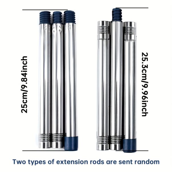 2pcs Home Paint Roller Set with Extension Rod - Large Self-Suction Brush for Latex & Wall Paints, Achieve Smooth, Even Coat, Oil Paint Roller, Easy to Achieve - Image 5