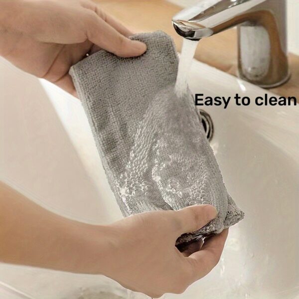 1set, Microfiber Dusting Brush With Extension Rod, Washable Extendable Dust Duster, Retractable Crevice Dust Cleaner, Dry Wet Dual-use Cleaning Brush, Multipurpose Dust Removal Brush, Suitable For Sofa Bed And Furniture Bottom, Cleaning Supplies - Image 11