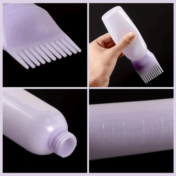 Precision Root Comb Shampoo Bottle Applicator - Long-lasting, Salon-Quality Styling Tool - Ideal for Home & Professional Barber Use - Hair Care Essential - Image 16