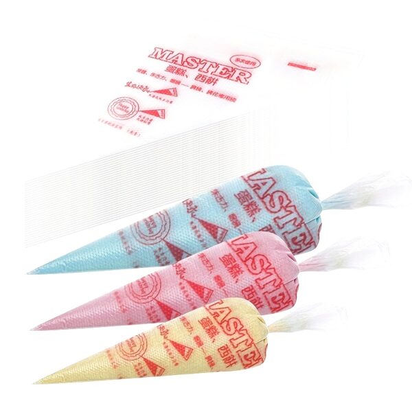 [Durable Piping Bags] 50/100pcs Thick Disposable Piping Bags | Durable, Transparent, Suitable for Baking, Icing, DIY, Cake Decoration, Cookies, And Cream - Essential Baking Tools, Kitchen Gadgets, Kitchen Supplies, Kitchen Accessories, Cake Decorating Sup - Image 13