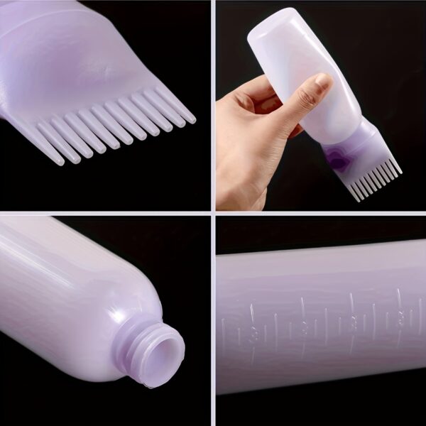 Precision Root Comb Shampoo Bottle Applicator - Long-lasting, Salon-Quality Styling Tool - Ideal for Home & Professional Barber Use - Hair Care Essential - Image 10