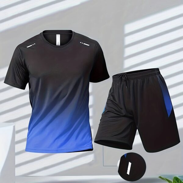 [Quick-Dry Sportswear] Quick-Dry Breathable Men's Sportswear - Short-Sleeve T-Shirt for Running And Fitness - Basketball Gear, Summer Tank Top - Image 13