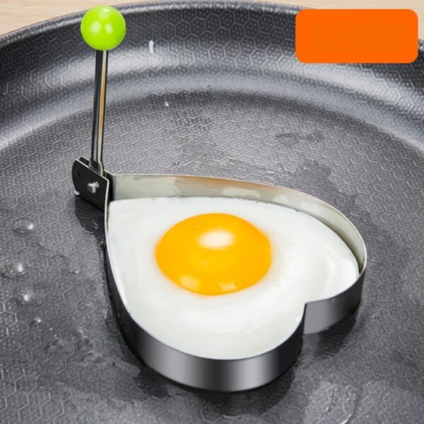 1/4pcs, Egg Mold, Egg Ring Molds, Fried Egg Mold, DIY Fried Egg Mold, Creative Egg Mold, Kawaii Egg Mold, Egg Ring Molds For Cooking, Stainless Steel Ring Mold, Breads Mold, Kitchen Accessories - Image 15