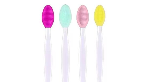 1pc Pet Grooming Brush Set - Double-Sided Silicone Nose & Head Brush for Dogs, Colorful & Durable Plastic Design, Dental Health & Coat Care, Coat Care | Dual-sided Brush | Textured Bristles, Dog Grooming Supplie - Image 6