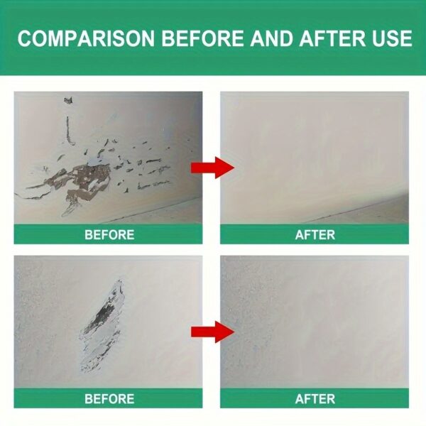 ProFix Wall Repair Kit - Fast-Drying, Easy-to-Use Paste for Home Walls, Gypsum Dents & Wood Scratches with White Putty Nail Hole Filler and Scraper for Smooth Finish