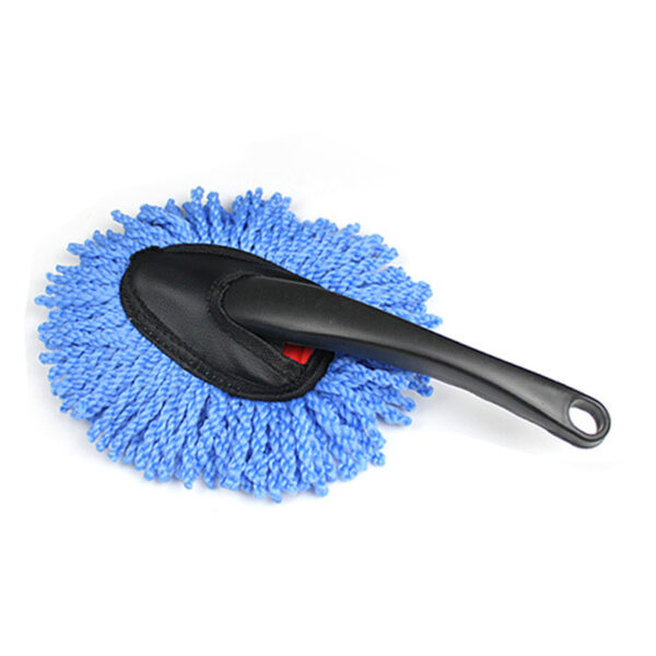 Car Dust Removal Small Duster Wipe Car Soft Brush Cleaning Brush Mini Bristle Brush Dust Removal Brush Nanofiber Car Interior - Image 3