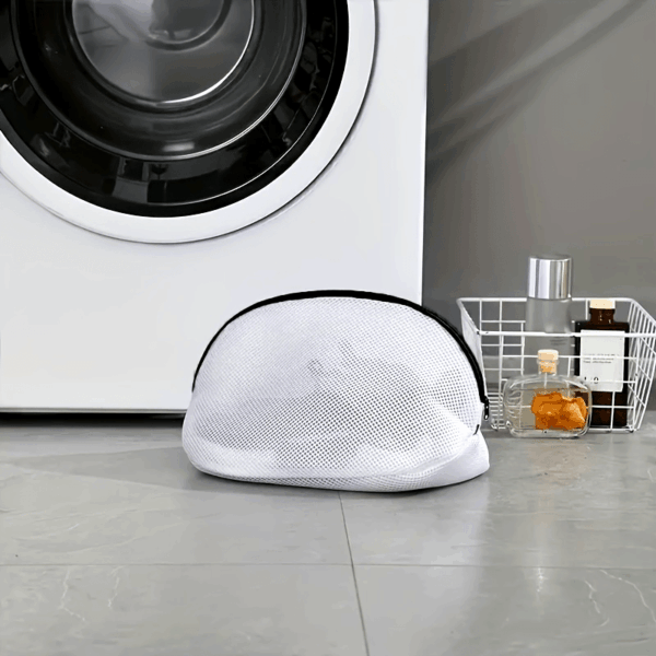 1pc Christmas Laundry Bag, Fabric Shoe Protector, Curved Shape, Multipurpose Use, Woven with Zipper Closure, for Laundry Room and Washing Machine, Laundry Bags - Image 13