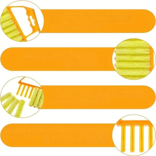 1pc, Washable Window Cleaning Brushes With Microfibers For Effortless Dust Collection And Blinds Cleaning - Image 13