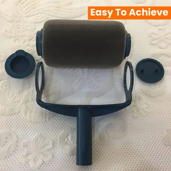2pcs Home Paint Roller Set with Extension Rod - Large Self-Suction Brush for Latex & Wall Paints, Achieve Smooth, Even Coat, Oil Paint Roller, Easy to Achieve - Image 18