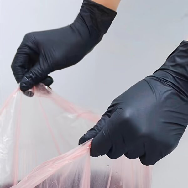 10/20/50pcs Heavy Duty Disposable Nitrile Gloves, Powder-Free, Latex-Free, Waterproof, Ambidextrous for Home Cleaning, Kitchen, Outdoor Use, Household Cleaning Gloves|Nitrile Gloves|Powderfree Gloves - Image 8