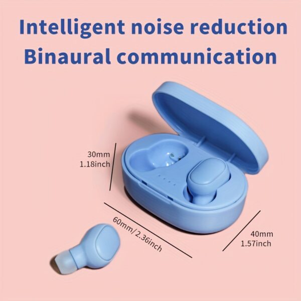 Small and Portable TWS Wireless Earphone, In-ear Mini Earbuds with Charging Case, Holiday Gift Recommendation - Image 3