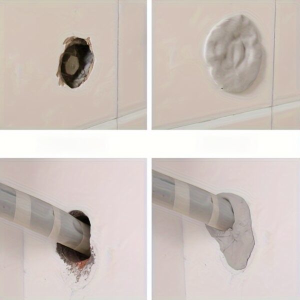 1pc/3pcs/5pcs High-Quality Waterproof Wall Repair Sealing Stick, Pipe Odor & Insect Proof, Durable Drywall Patch Clay, Ideal for DIY Home Repairs & Renovations.Bathroom Supplies Bath/Bathroom Accessories - Image 11
