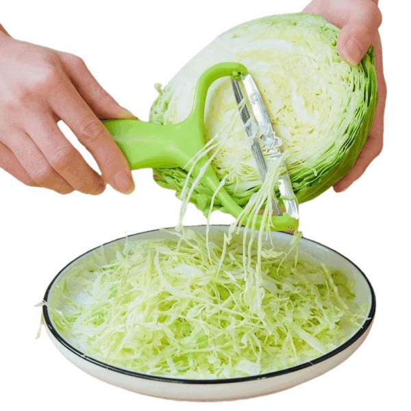 [Easy Wide Mouth Cabbage Grater] Purple and Blue Cabbage Grater - Wide Mouth Peeling Knife for Easy Shredding and Peeling of Garden Vegetables Kitchen Accessories - Image 8