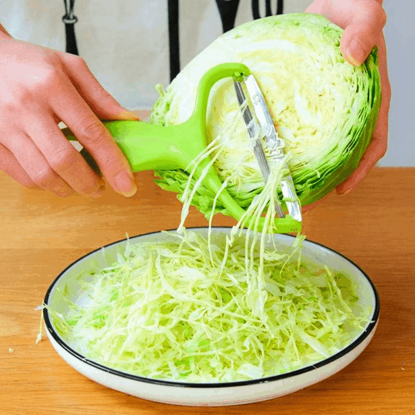 [Easy Wide Mouth Cabbage Grater] Purple and Blue Cabbage Grater - Wide Mouth Peeling Knife for Easy Shredding and Peeling of Garden Vegetables Kitchen Accessories - Image 10