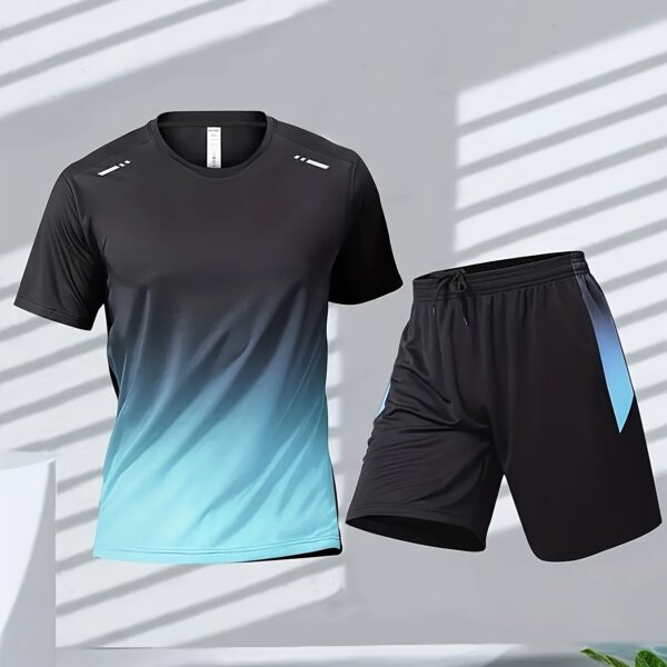 [Quick-Dry Sportswear] Quick-Dry Breathable Men's Sportswear - Short-Sleeve T-Shirt for Running And Fitness - Basketball Gear, Summer Tank Top - Image 16