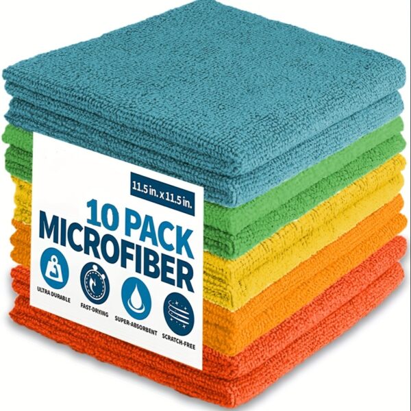 Tablet Cleaning Towel - Small, Random Color, 5/10/20/50pcs, Multi-Purpose & Portable for Daily Use - Image 9