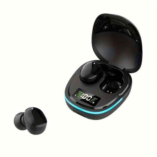 2024 New Generation Wireless Earbuds - Earbud Headphones with LED Display, Touch Control, TWS True Wireless Stereo, Sweat-Resistant Design for Sports, Music, and Gaming - Compatible with IOS and Android Devices - Image 5