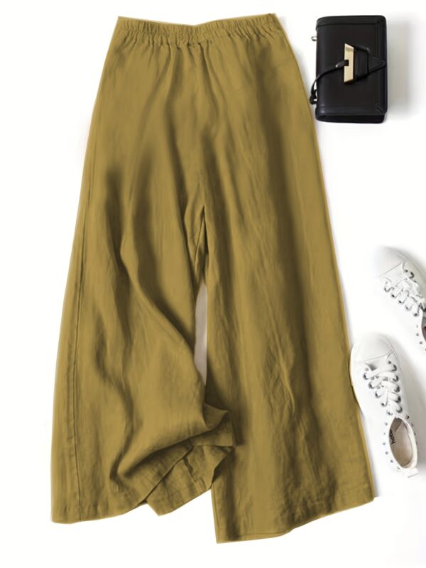 Chic Wide Leg Palazzo Pants - Versatile & Breathable - Perfect for Spring & Summer, Stylish Comfort for Women’s Casual and Work Wardrobe - Image 26