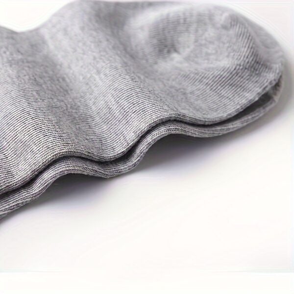 5/10/20 Pairs of Unisex Simple Solid Color Breathable And Comfortable Short Socks, Suitable for All Seasons. - Image 18