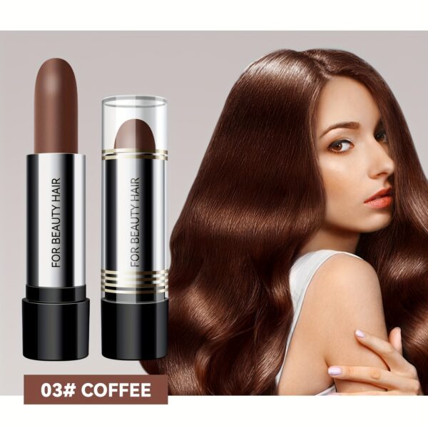 Disposable Hair Dye Pen, Temporary Hair Color Stick, Long-lasting Coverage Of White Grey Hair, Hair Color Touch-Up Stick - Image 7