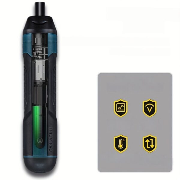 3.6V lithium cordless screwdriver Cordless Electric Screwdriver Set Power Screwdriver 4 torque setting - Image 16