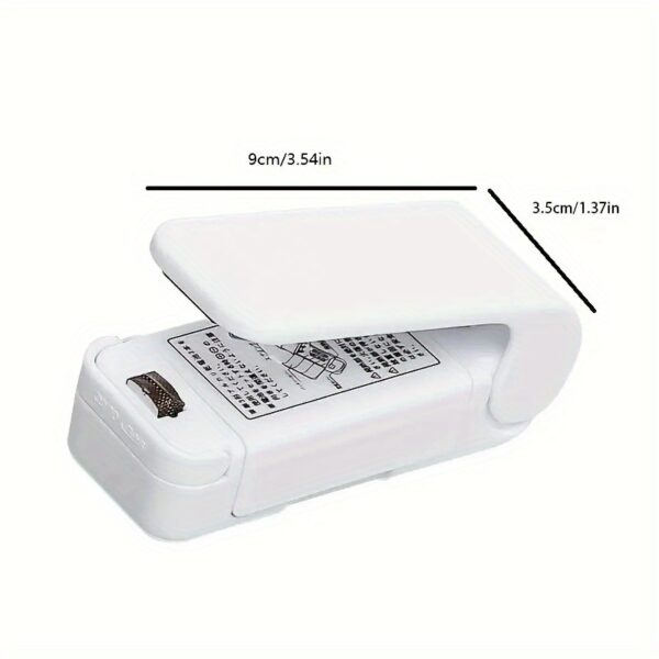 Mini Hot Bag Sealer Packaging Sealer Bag Hot Plastic Food Bag Sealing Portable Sealer Packaging Kitchen Accessories Household Vacuum Sealer: Keep Snacks Fresh, Easy To Carry! - Image 13
