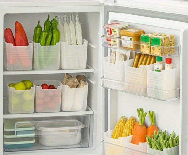 3pcs Easy-to-Use Fridge Organizer With Fruit And Food Storage Box - Keep Your Refrigerator Clean And Organized - Image 11
