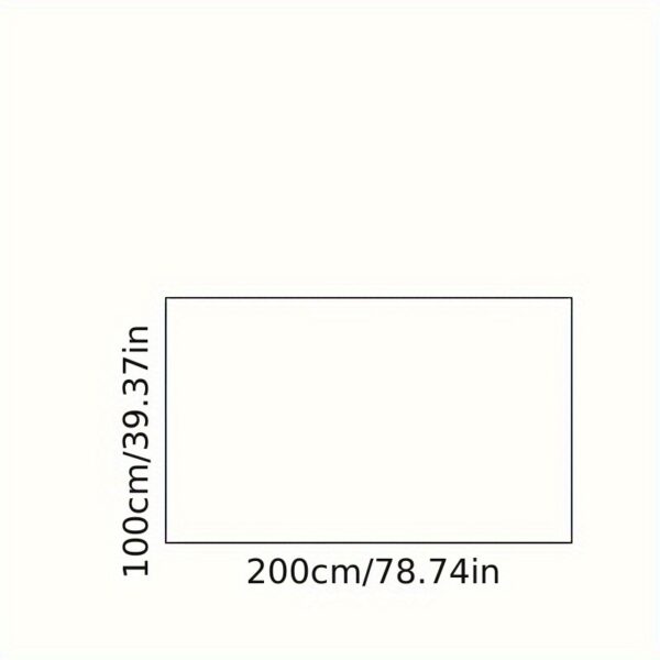 Large Durable Transparent Plastic Drop Cloth - Sofa, Storage, Outdoor Furniture, Garden, Home Renovation Dust Cover - Image 6