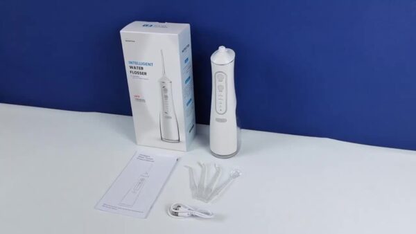 1pc Cordless Water Flosser for Teeth Cleaning, Portable Oral Irrigator with 4 Cleaning Modes, USB Rechargeable,, 1500mAh Lithium Battery, Travel-Friendly Dental Flosser - Image 9
