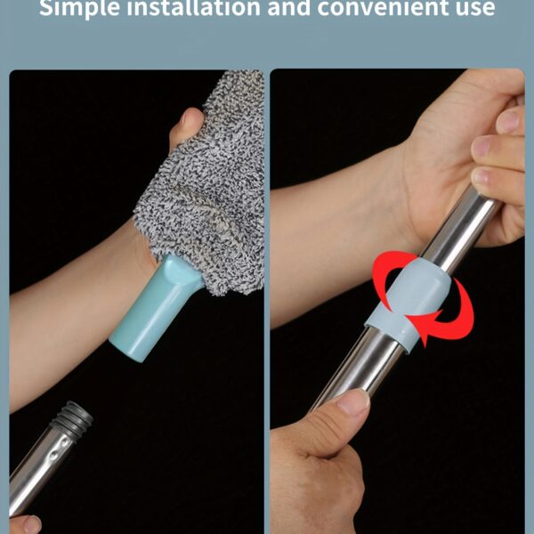 1pc Bed Bottom Cleaning Artifact Crevice Cleaning Electrostatic Dust Removal Duster Sweep Bed Bottom Dust Cleaning - Image 11