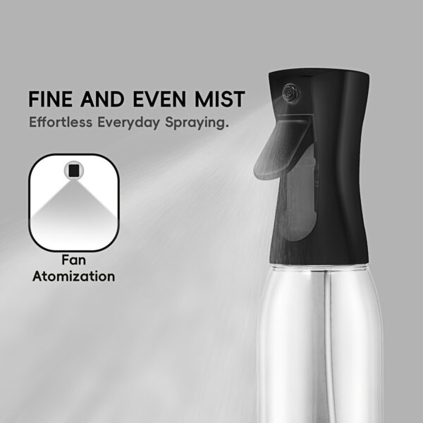 1pc/ Baking Oil Spray Bottle,Cooking Oil Sprayer,200ML/300Ml PET Material Oil Sprayer,Air Fryer Spray Bottle,Kitchen Baking Supplies,Canola Oil Sprayer,Salad Making,Baking,Frying,Grilling,Greenery,Salon,Hairdressing (White/Black) - Image 22
